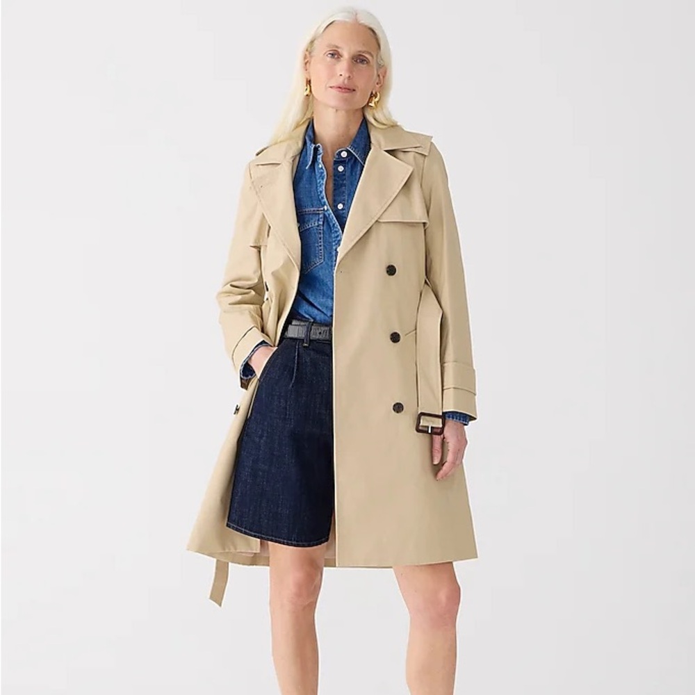 J. Crew New Icon Trench NWT